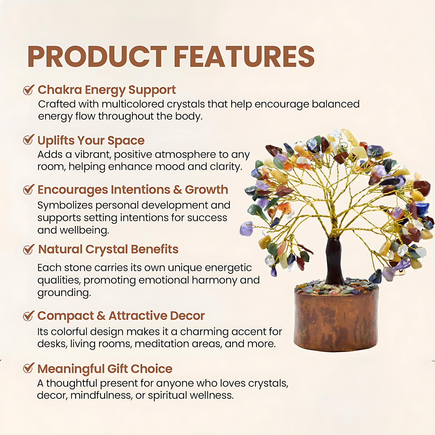 Mix Chakra Mini Tree 150 Chips