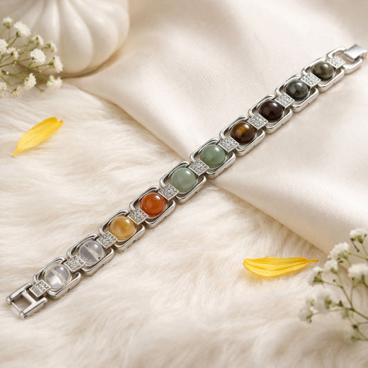Metal Dhan Yog Bracelet - Silver
