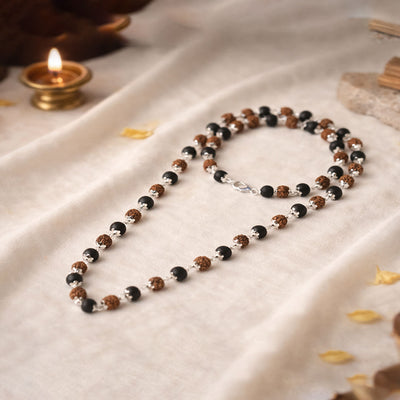 Divya Raksha Rudraksha & Karungali Mala