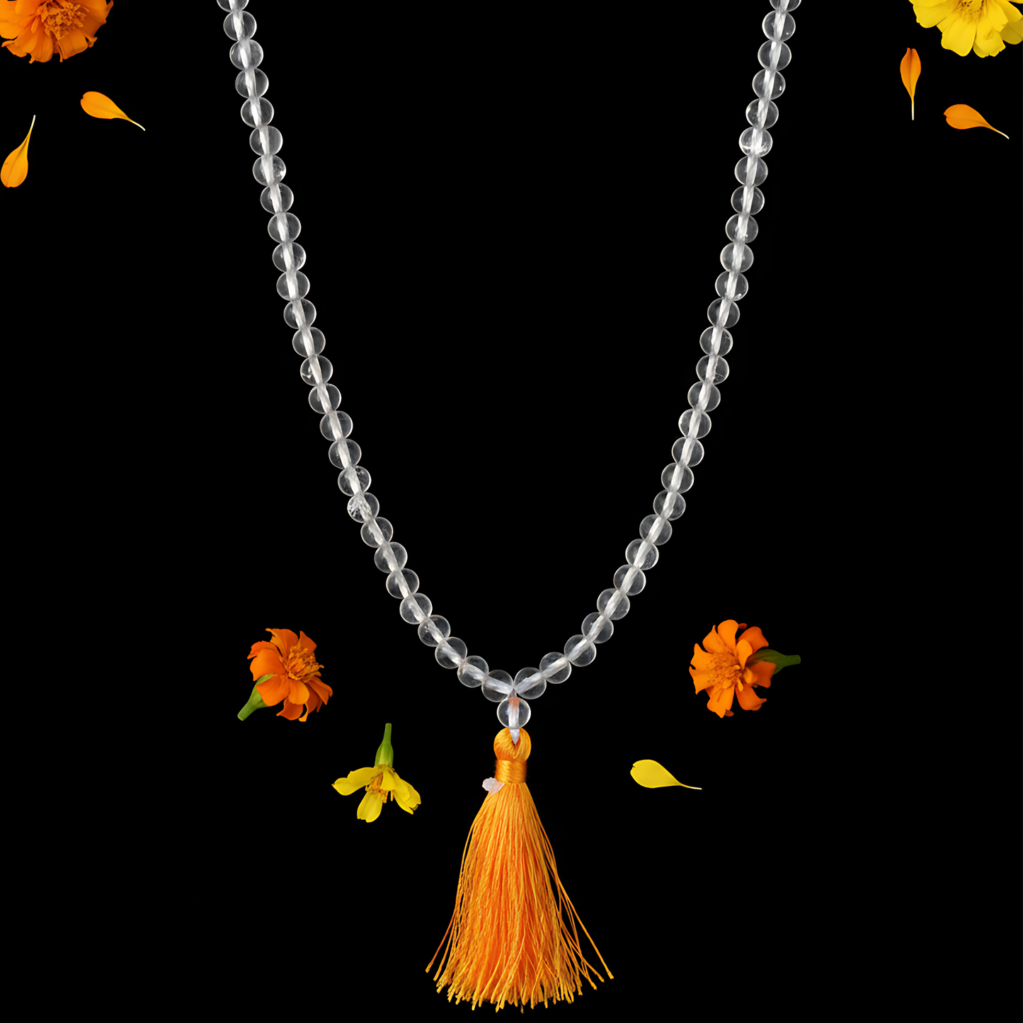 Clear Quartz Diamond cut Shape 6-8MM MALA