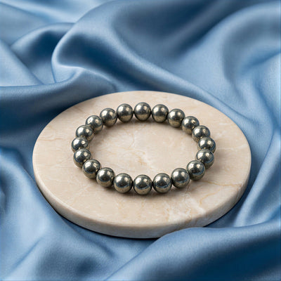 Raw Pyrite Bracelet