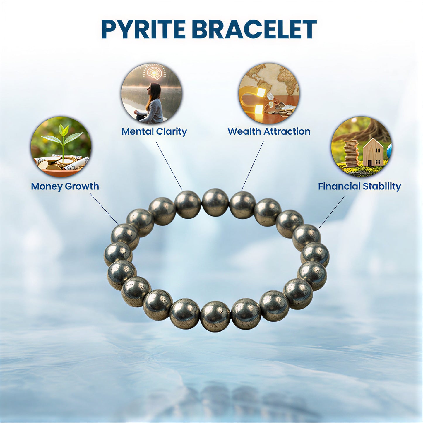 Raw Pyrite Bracelet